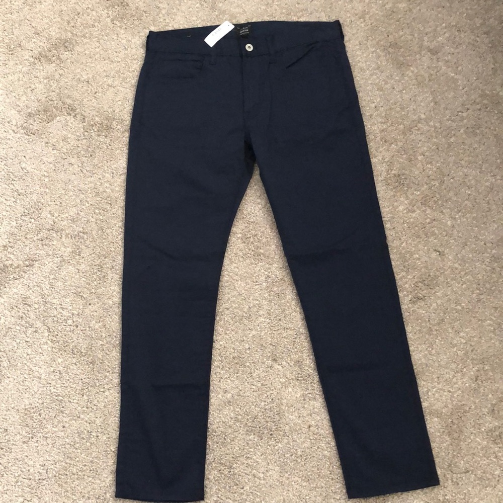 J. Crew 31w30l 484 Slim-fit five-pocket stretch chino pant